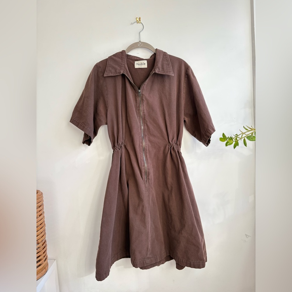 Noble Utility Dress - Chocolate - L